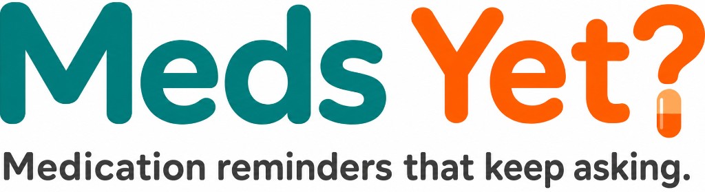 MedsYet.com logo lockup